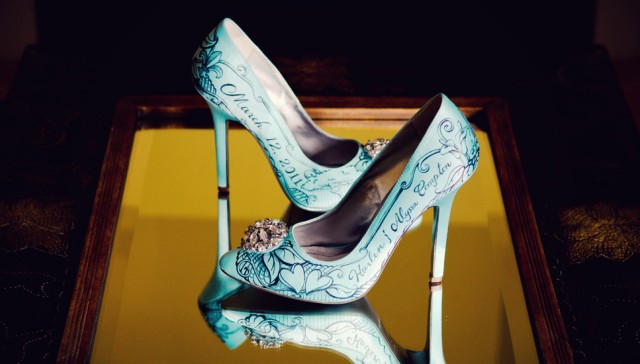 These shoes are the most gorgeous thing for your wedding I have seen in a